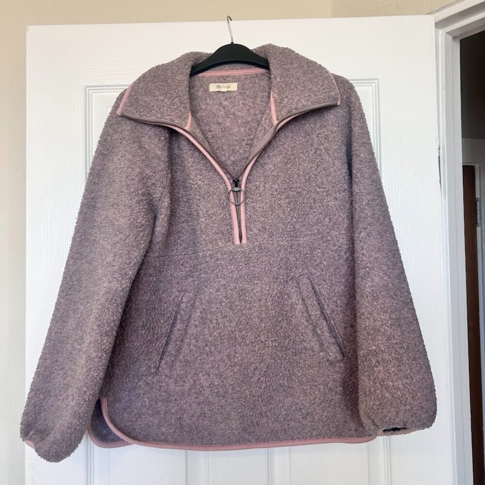 Madewell Polartec® Fleece Half-Zip Jacket